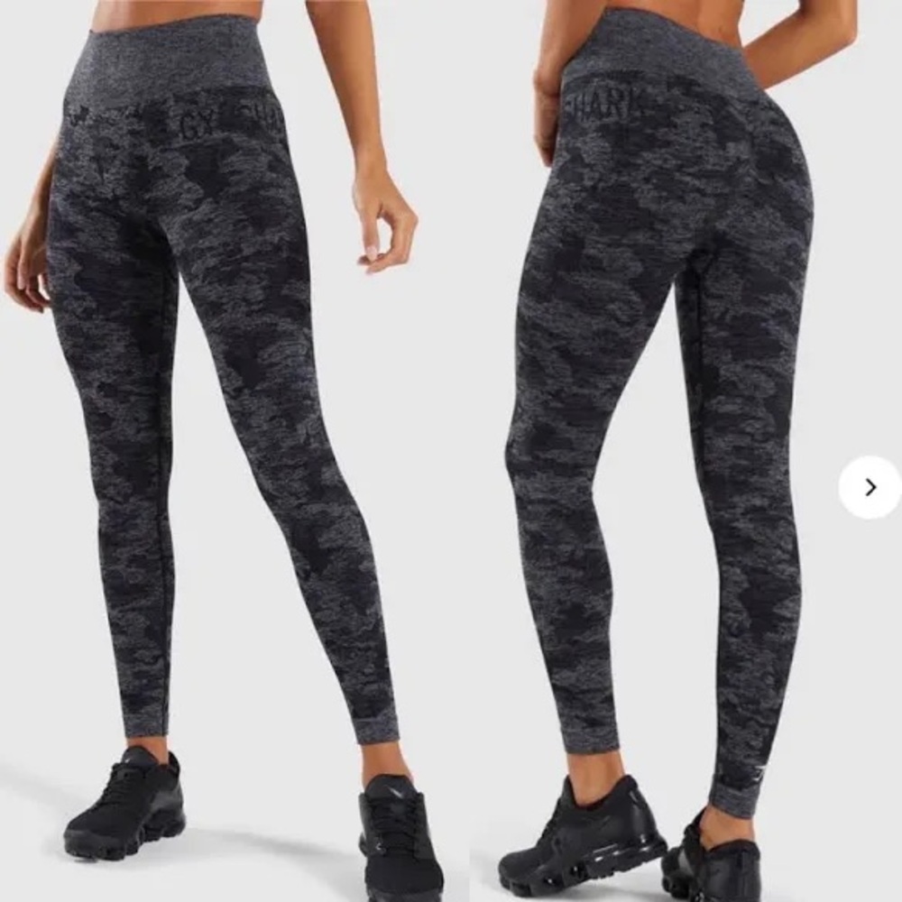 Gym shark Camo Leggings